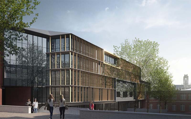 Lycée Pierre Corneille, Rouen Maitre d’œuvre : Cabinet ARTEFACT Mandataire : BBGO Restructuration et réhabilitation du Pierre Corneille